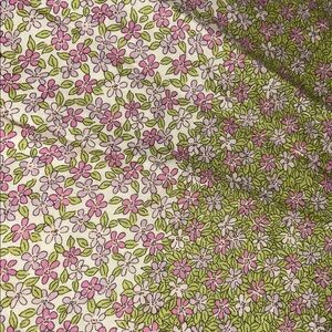 Maggy London dressy casual spring blossom midi sheath comfy cotton linen